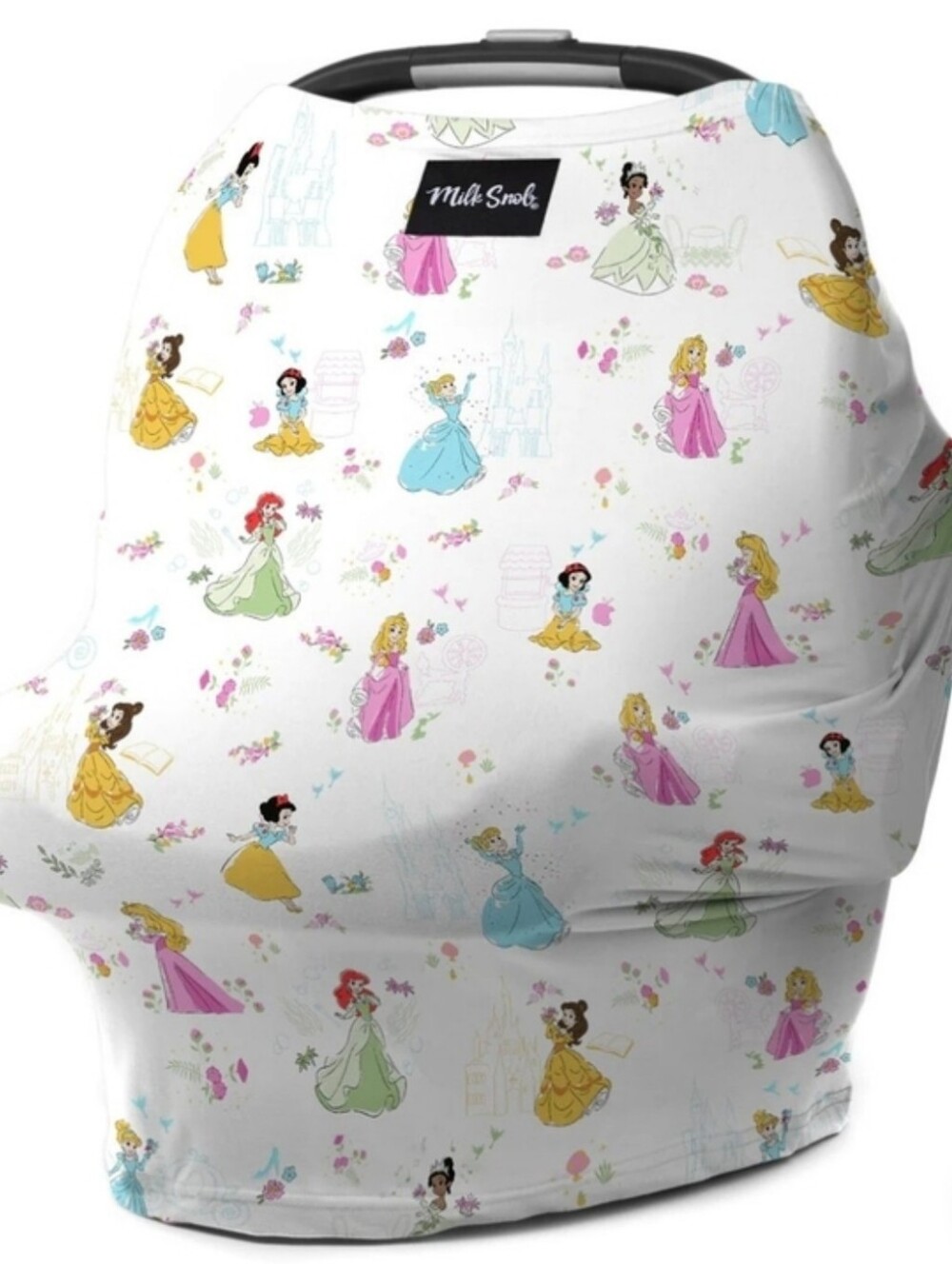 Milk Snob Disney Cover - White Disney Princess Print